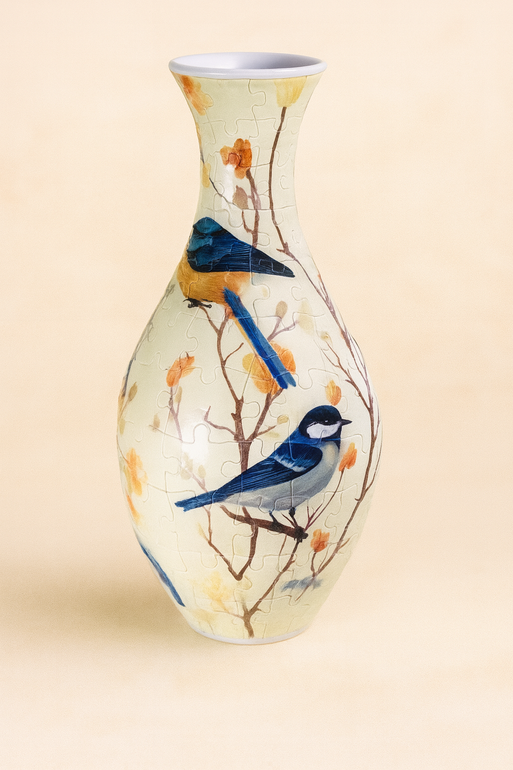 Wazon 3D z puzzli – dekoracyjna układanka