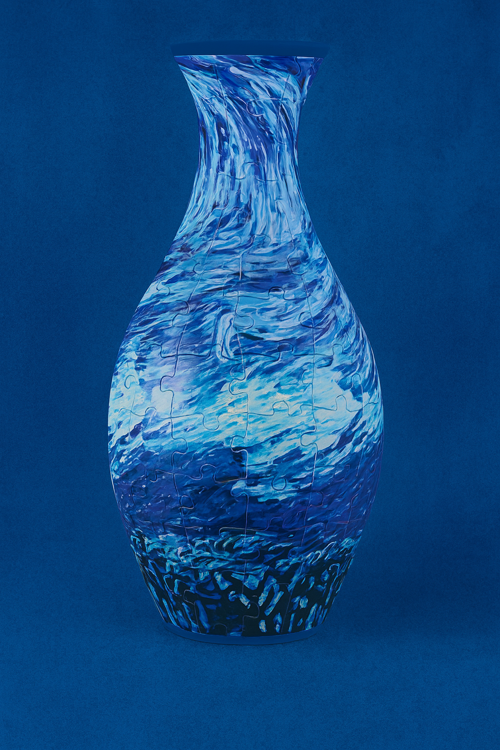 Wazon 3D z puzzli – dekoracyjna układanka